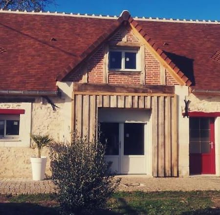 Longere Villa Chatres-sur-Cher Exteriör bild