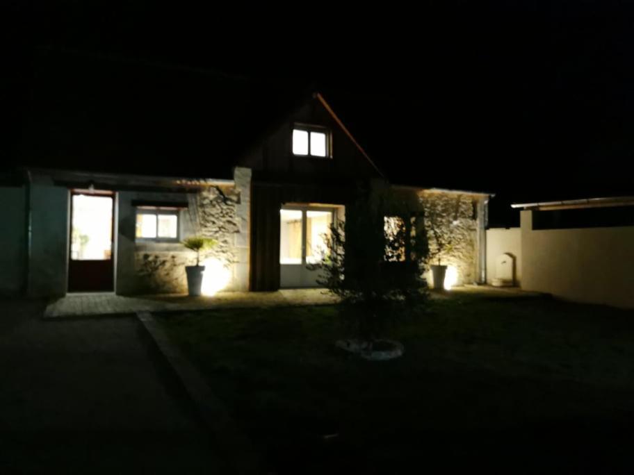 Longere Villa Chatres-sur-Cher Exteriör bild